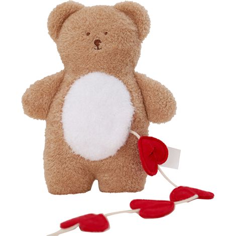 Jouet en peluche pour chien, en forme d'ours mignon, Design couinant, résistant aux morsures, peluche douce pour animal de compagnie (1/5)