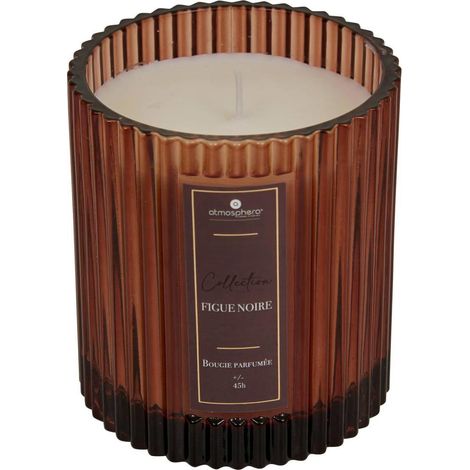 Bougie Parfumée en Verre "Albie" 290g Figue Noire