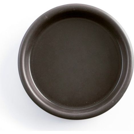 CASSEROLE RONDE EN ARGILE NOIRE - 14 CM (1/5)