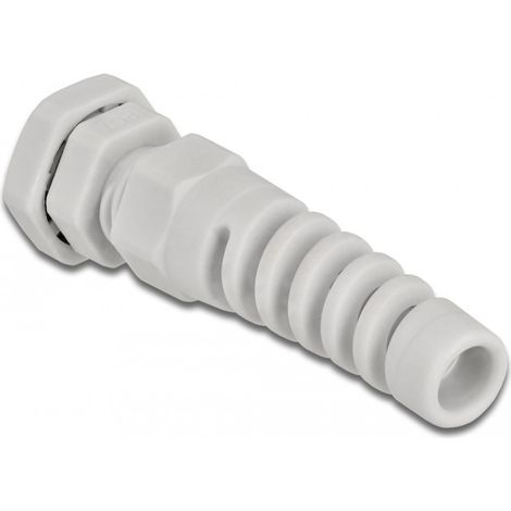 DELOCK PRESSE-ÉTOUPE PG7 AVEC DÉCHARGE DE TRACTION - GRIS 60340