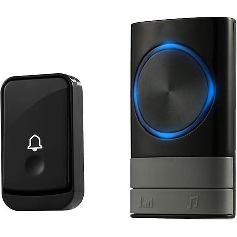 Sonnette sans fil étanche pour l'extérieur, kit de sonnette connectée pour la maison-AquaForge