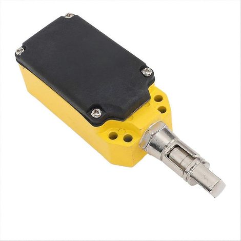 Interrupteur à tirette monophasé, arrêt d'urgence par corde, 1NO 1NC, réarmement automatique, limiteur de sécurité 3A 24-380V pour convoyeur à bande et pont roulant (1/5)
