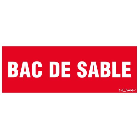 Panneau Bac de sable - Rigide 330x120mm - 4140490
