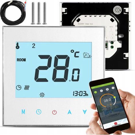 Termostato Cronos AC605H-Wi-Fi bianco (1/5)