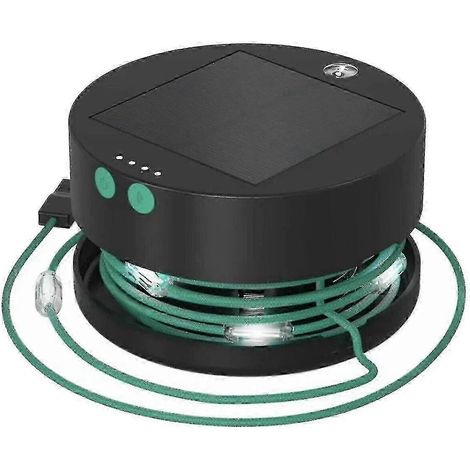 Lampe de camping solaire rechargeable avec port USB - usage extérieur (1/5)