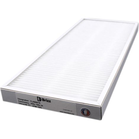 Brizz – Filtre compatible VPS BOX LABO AAI – 1 F7 jetable – Filtres made in France pour ventilation – Remplacement tous les 6 mois