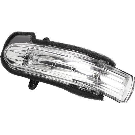 Rétroviseur extérieur droit avec clignotant LED étanche, remplacement pour Mercedes-Benz Classe C W203 4 portes (2004-2007), référence A2038201621 (1/5)