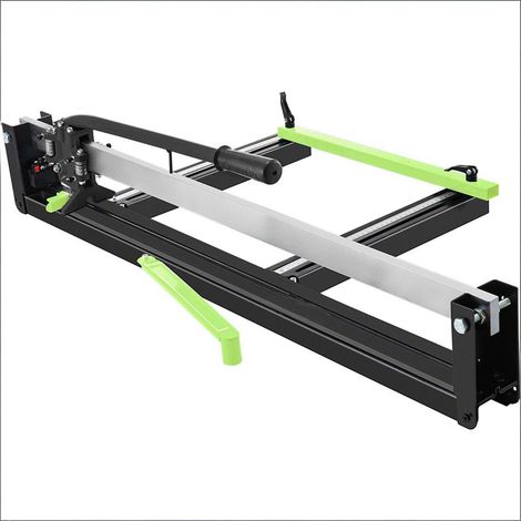 Coupe-carreaux manuel 31 pouces, avec rail simple et support et guide laser précis, surface en caoutchouc antidérapante, épaisseur coupe 6-15 mm (1/5)