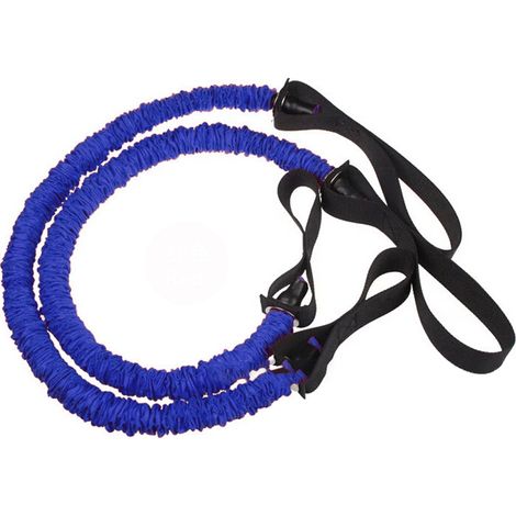 Corde De Traction Pour Roue Abdominale - Accessoire D'entraînement En Boucle Fermée - Pour Musculation Et Yoga - Lot De 1 Pièce Bleue (1/5)