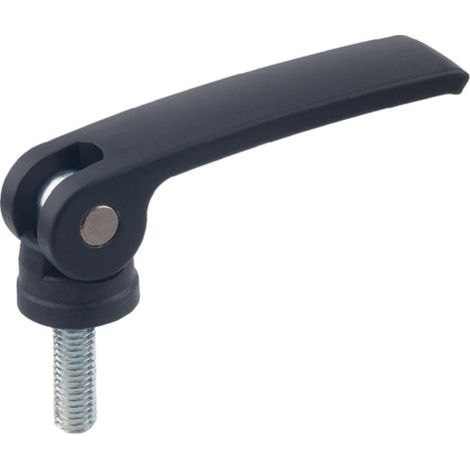 Tensor excéntrico GN 927 D2 M 8mm L1 82mm L2 25 mm Hilo externo, O.StellMutter (1/4)