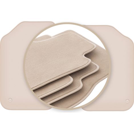 Tappetini beige PREMIUM per: MG F / TF coupé, cabrio 1995-2005
