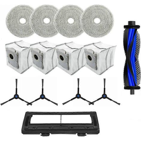 Filtre pour aspirateur brosse pour aspirateur Filtre de brosse pour aspirateur filtre de 14PCS Main Side Brosse HEPA Filtre Serpillière Cloth de remplacement pour Mini Aspirateur (1/5)