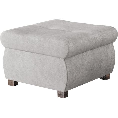 Pouf Comfivo Nitor, Zoya 01, 39x60x60cm, Diamètre: 0, Tissu, Pieds: Plastique, 0, Partiellement assemblé (1/5)