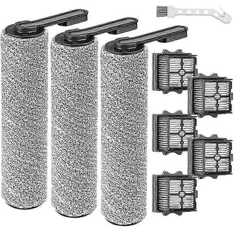 Les pièces de rechange pour l'aspirateur sans fil eau et poussière Floor One S5 Pro Smart/Floor ONE S5 comprennent un filtre HEPA et une brosse rotative. (1/5)