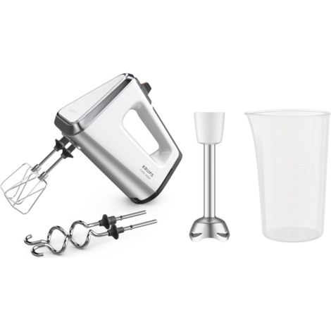 Krups 3Mix 9000 Batteur à main blanc et argent (1/4)