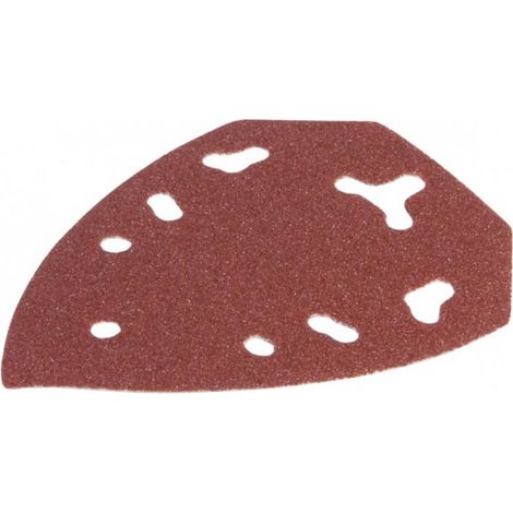 FERM PSA1008 Papier abrasif G120 (5 pcs) - pour ponceuse à paume (1/2)