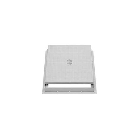 CHIUSINO CON TELAIO PER POZZETTO- - cm.30x30 - 2 pezzi