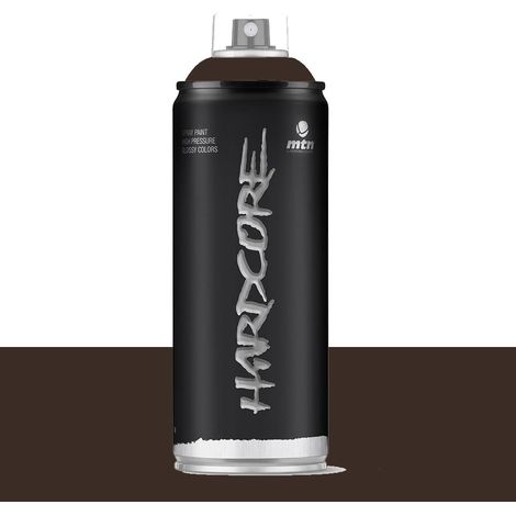 Bombe de peinture aérosol MTN Hardcore Marron tabac (RV-8017) 0,4 L (1/2)