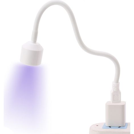 Lampe De Curing UV - 3 W - Alimentée Par USB - Avec Pince Et Interrupteur - Pour Réparation PCB Et Détection Fluorescente (1/5)
