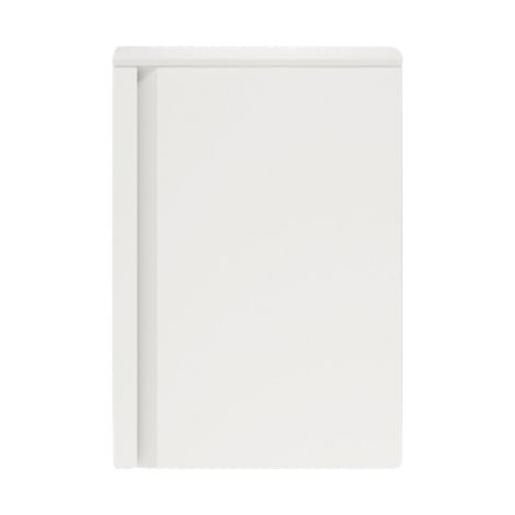 Saniclass Chaci Meuble sous-lavabo pour lave-mains - 40x55cm - 1 porte - avec plan de toilette - blanc mat
