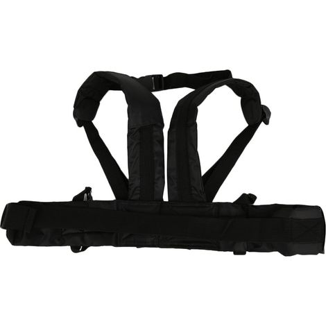 Ceinture de sécurité moto pour enfants, Bizaical, réglable, noire, 1-12 ans, sangle Oxford, harnais protection enfant, vélo électrique (1/3)