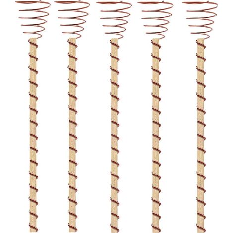 Tiges Électroculture Cuivre, 35 cm, Jardin, Plantes, Électroculture, Fer, Croissance, Naturel (1/4)