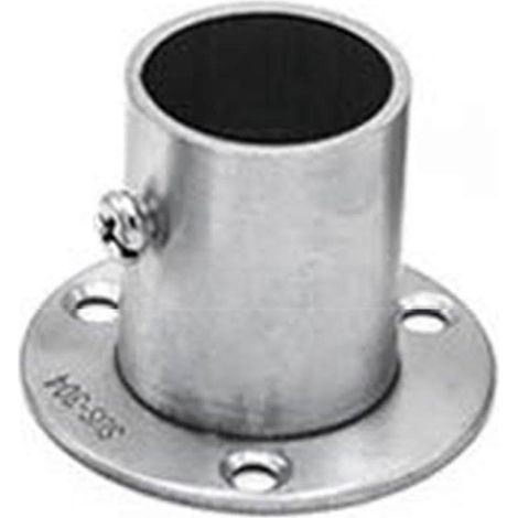 Embout de douille de type H pour tringles de penderie, compatible avec les tringles de penderie de 25 mm. (1/5)