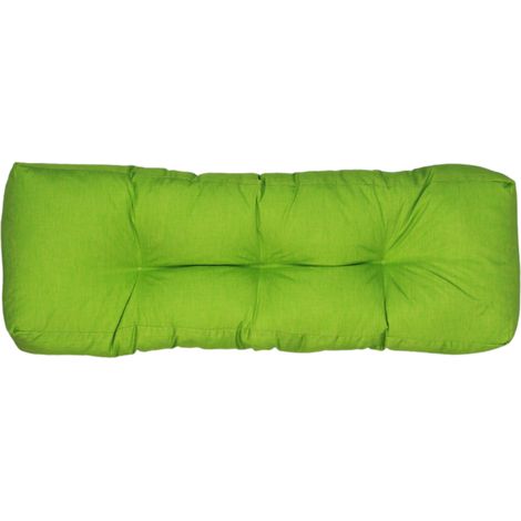Dossier Seul Coussin Palette - 120x40x15 cm Vert Bananair Fabriqué en France (1/5)