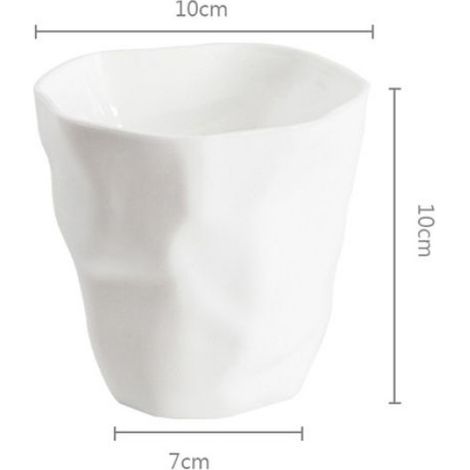 Support pour pinceaux de maquillage Porte-brosse de maquillage, grande bouche, plissée irrégulière, organisateur meuble bac (1/5)