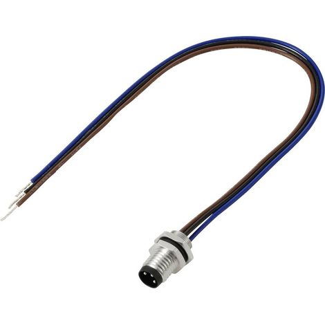 TRU COMPONENTS TC-13751968 Cavo di collegamento M8 x 1 Spina dritta 0.2 m Numero di poli: 3 1 pz. (1/3)