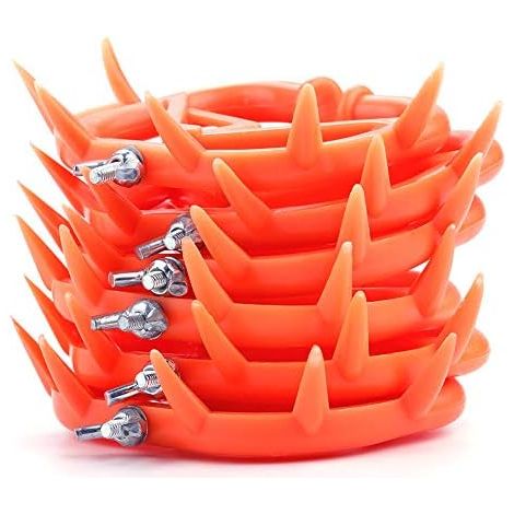 Anneau de Sevrage pour Veaux en Plastique – 6 Pièces, Dispositif Anti-Tétée pour Bovins, Équipement Agricole de Sevrage sans Blessure (1/5)