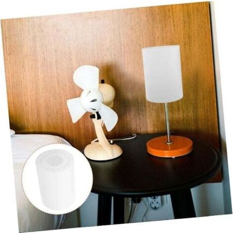 NALOOKAMIC Lot de 3 abat-jours en acrylique, bande lumineuse, lampe de table, abat-jour blanc, accessoires de lampe de table (1/3)