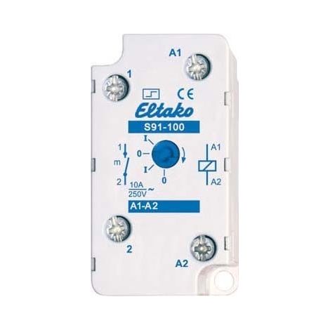 Eltako S91-100-8V Interruptor Crepuscular para montaje en superficie