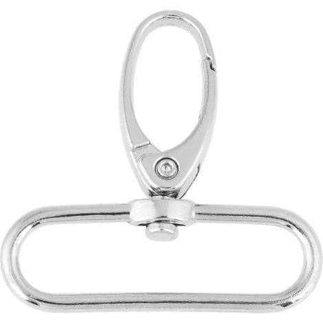 20 Crochets à déclenchement pivotant en alliage de zinc pour sacs, porte-clés et anneaux (38mm) (1/5)