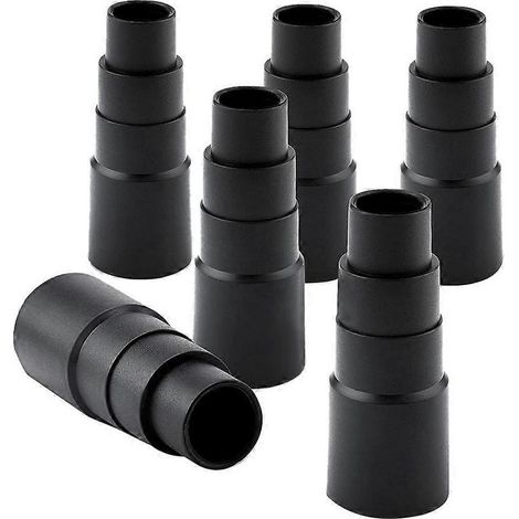 Adaptateur pour aspirateur, lot de 6 adaptateurs et réducteurs pour tuyau d'aspiration de poussière (1/5)