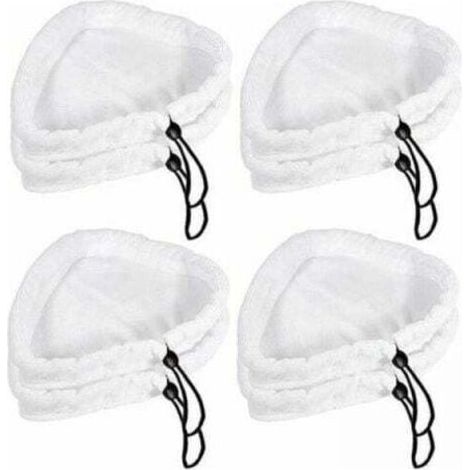 (8-teiliges) Ersatz-Dampfmopptuch, waschbares Mikrofaser-Ersatztuch, dreieckiges Dampfmopptuch-Ersatzset (1/4)