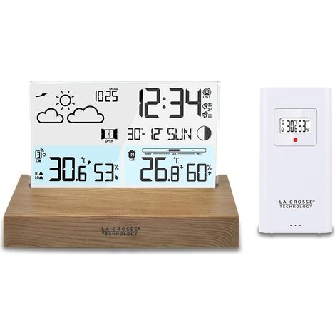 La Crosse Technology Stazione meteo design moderno WS6207 (1/2)