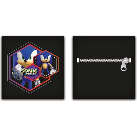 Coussin Sonic Prime avec poche 35x35 cm (1/2)