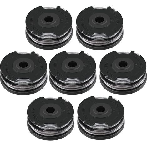 Bobine de fil de rechange pour Bosch F016800351 pour Bosch ART 24, ART 27, ART 30 et ART 30-36 LI Bobine de fil Coupe Bordure pour débroussailleuse double ligne 6,0 m x 1,6 mm (7pcs) (1/5)