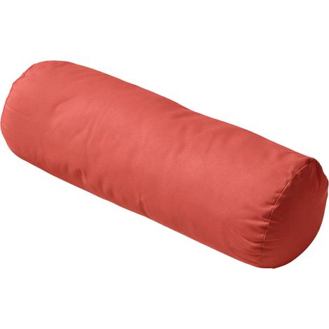 Traversin extérieur imperméable et déhoussable MINORQUE Terracotta 20x50 cm