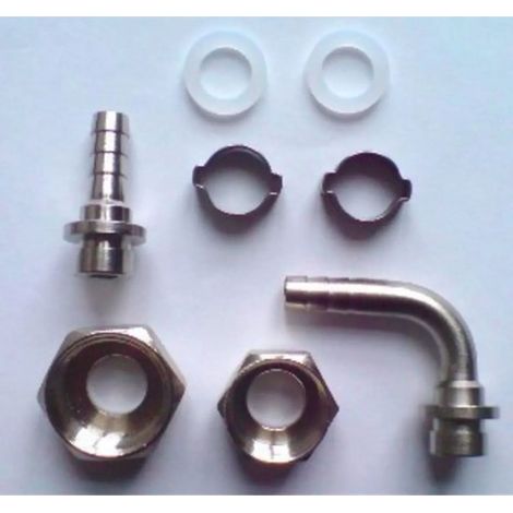 Jeu de buses pour tuyau de bière, 8 pièces - 10mm (1/2)