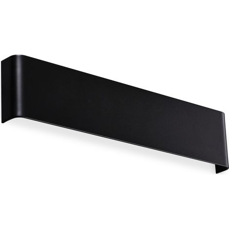 Ideal Lux DELTA Applique murale LED encastrée 41 cm Noir 4000K