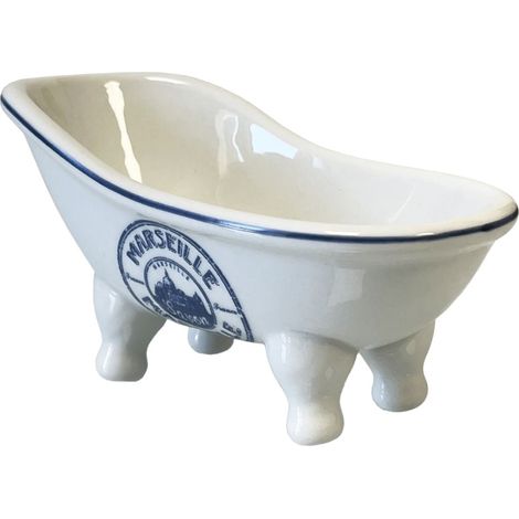 Baignoire support savon en céramique Marseille (1/2)
