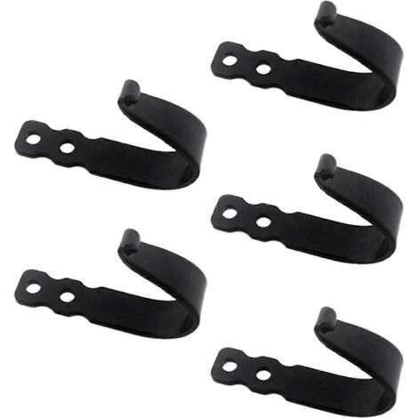 Wandhaken aus Gusseisen (5er-Pack) – Dekorative Wandhaken im Landhausstil