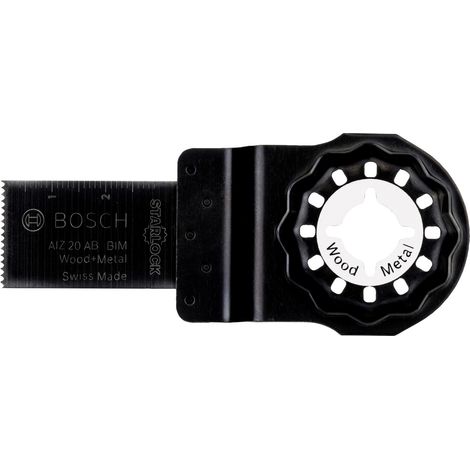 Bosch BIM Tauchsägeblatt AIZ 20 AB Metal für Bosch PMF Multifunktions Werkzeug