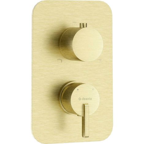 Deante Silia Außenelement gebürstetes Gold 19 cm