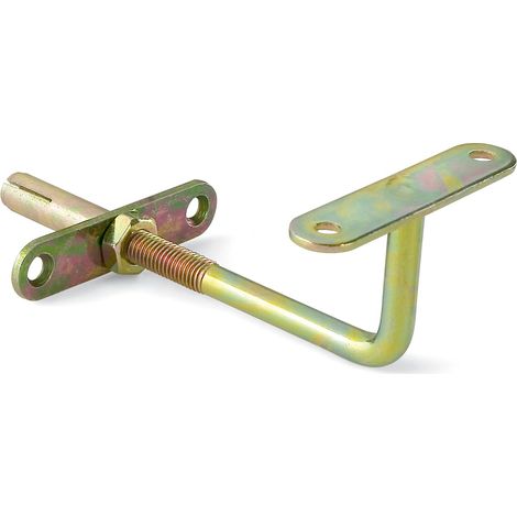 Soporte Pasamano Extensible Doble Zincado Mod.Sixt o