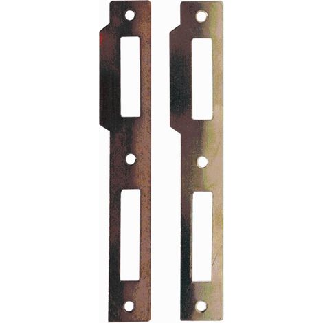 CONTROPIASTRA PATENT BORDO QUADRO BRONZATA "BONAITI"