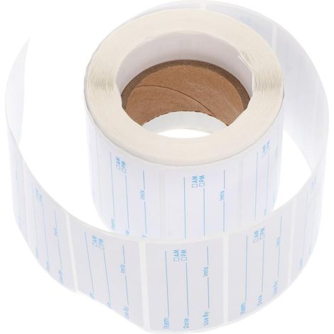 500 Stück pro Rolle zum Beschriften Lebensmittelaufkleber