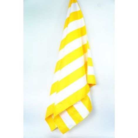 1 Serviette, microfibre, séchage rapide, 75x155cm, jaune, voyage, sport (1/4)